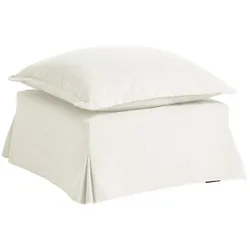 Hocker HOME AFFAIRE "Luise", beige, B:65cm H:45cm T:65cm, Hocker