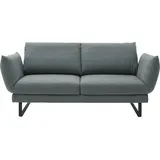 Schöner Wohnen Couch Polyester 2-Sitzer Grau
