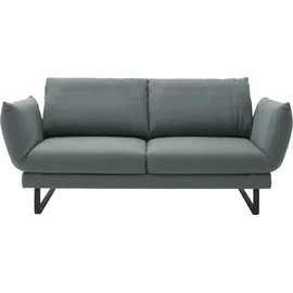 Schöner Wohnen Couch Polyester 2-Sitzer Grau