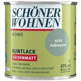 SCHÖNER WOHNEN-Farbe Home Buntlack  (Salbeigrün, 375 ml, Seidenmatt)