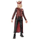 Rubies Offizielles Marvel Dr Strange in the Multiverse of Madness Scarlett Witch Deluxe Kinderkostüm, Alter 3–4 Jahre