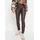 bonprix Stretch-Hose Lederoptik Braun 40