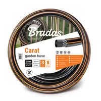 Bradas Gartenschlauch 3/4 Zoll schwarz CARAT 25m