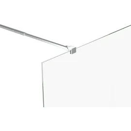 vidaXL Duschwand-Stabilisierungsstange Edelstahl 70-120 cm