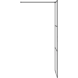 vidaXL Duschwand für Begehbare Dusche mit Klarem ESG Glas 80x195 cm