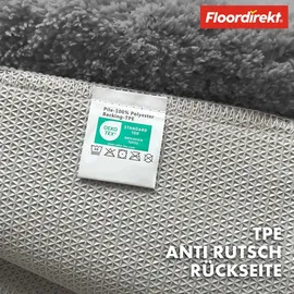 Floordirekt Badematte Maris Dunkelgrau 60 x 120 cm