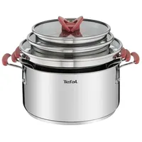 Tefal Opti'Space Topf-Set 6-tlg. Kochtopf
