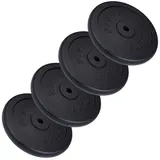 ScSPORTS ScSPORTS® Hantelscheiben Einzeln/Set Ø 30mm Gusseisen Gewichtsscheiben Gewichte