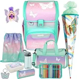 pridera Butterfly Wishes 10-tlg. pink/rosa/mint