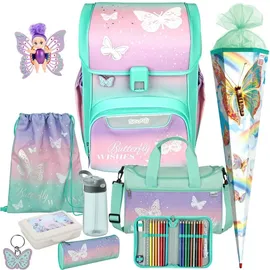 pridera Butterfly Wishes 10-tlg. pink/rosa/mint