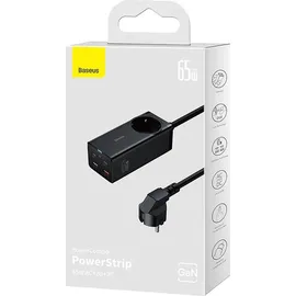 Baseus GaN3 Pro Desktop Powerstrip 2xUSB + 2xUSB-C + AC 65W