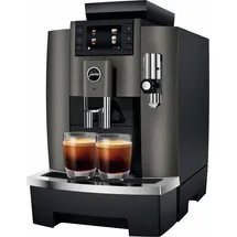 Jura W8 Dark Inox Kaffeevollautomat schwarz
