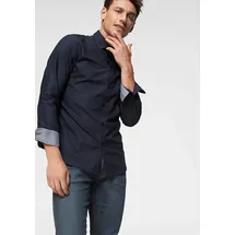 Selected HOMME Langarmhemd »SLHSLIMNEW-MARK SHIRT LS NOOS«, blau