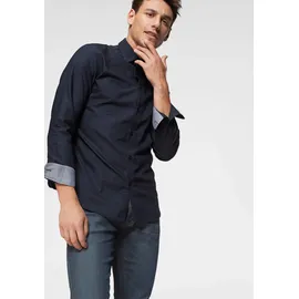Selected HOMME Langarmhemd »SLHSLIMNEW-MARK SHIRT LS NOOS«, blau