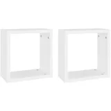 vidaXL 806998 Regal Holz Weiß