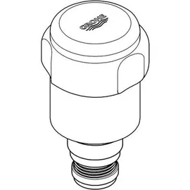 Grohe Oberteil 3/8? Rückflussverhinderer DN 10 Chrom