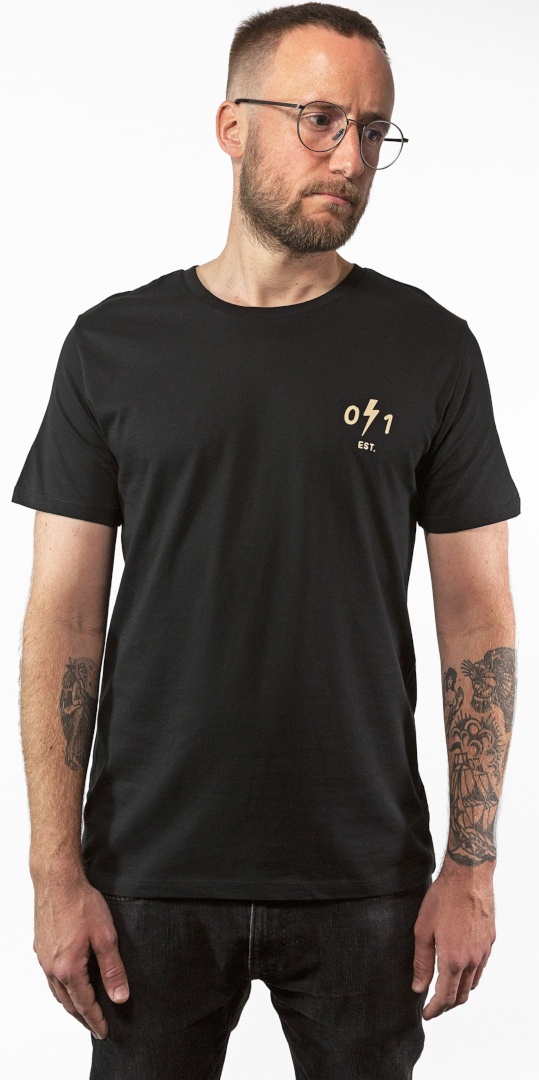 John Doe Springfield T-Shirt, schwarz, Größe S