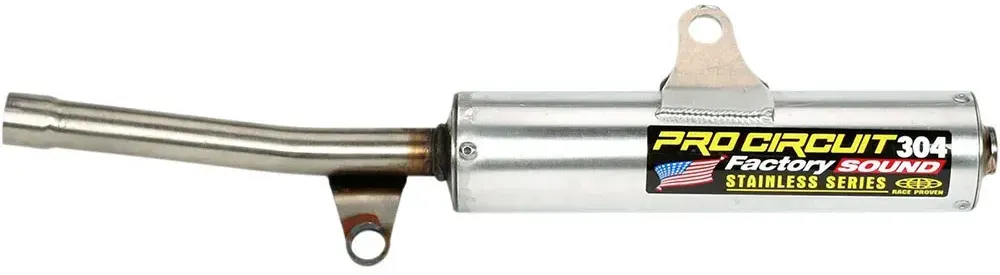 Pro Circuit 304 Suzuki Rm250 91-92 Nicht Homologierter Schalldämpfer - Silver - Not Homologated