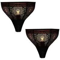 Marrakesch Orient & Mediterran Interior 2er Set Orientalische Lampe