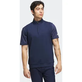 adidas Funktionsweste ADIDAS PERFORMANCE "ULT CLS QZ VST", Herren, Gr. XL, blau (collegiate navy), Obermaterial: 79% Polyester, 21% Elasthan, normal, Westen Funktionsweste, für Golf, mit Reißverschluss, aus Polyester und Elasthan