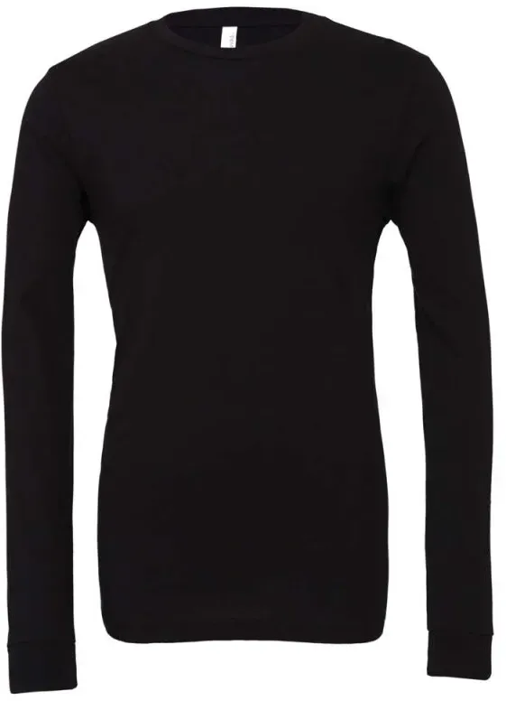 Bella+Canvas Unisex Langarm-T-Shirt T-Shirt 3501 black XXL