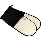 Le Creuset Doppelhandschuh, Schwarz