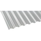 Gutta Profilplatte Sinus Wabe 76/18 250 x 104,5 cm transparent