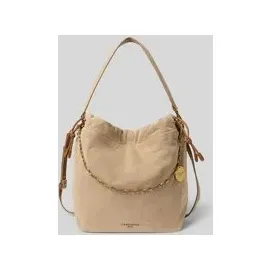 Liebeskind Berlin LYA II Schultertasche Baumwolle Beige
