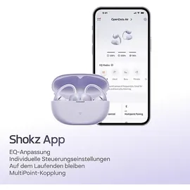 Shokz OpenDots Air Lila