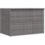 Garden-auflagenbox Grau 150x100x100 Cm Poly Rattan
