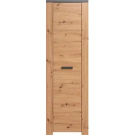 Home Affaire Ambres Garderobenschrank 62 x 26 x 199 cm grau