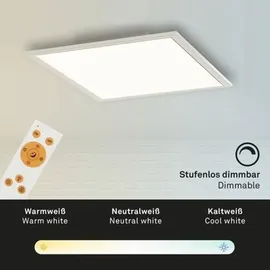 Briloner LED Panel 29,5 cm weiß