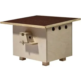 Dobar Großer Hummelkasten mit Bitumendach Beige