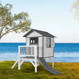 Axi Spielhaus Lodge XL Holz Grau