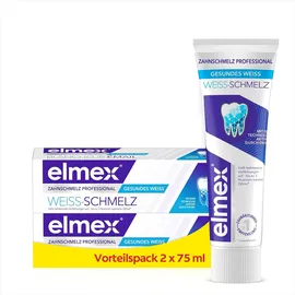 Elmex Opti-Schmelz Professional Weiss-Schmelz Zahnpasta 2x75 ml