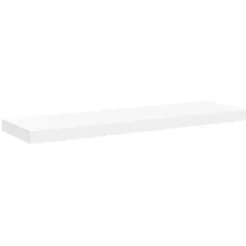 vidaXL Wandregal 80 x 23,5 x 3,8 cm Weiß