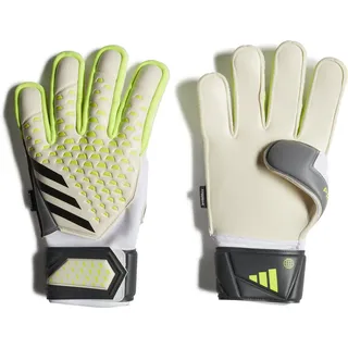 Adidas Predator Match Fingersave Pred Gl MTC Fs, White/Lucid Lemon/Black, IA0877, 9