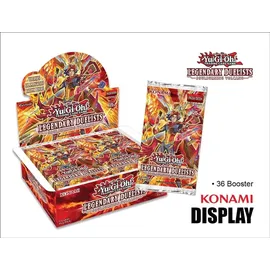 Konami Yu-Gi-Oh! Legendary Duelists: Soulburning Volcano Booster Display