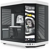 HYTE Y70 Touch Infinite Panda ATX Midi Tower Gaming Gehäuse weiß/schwarz Seitenfenster