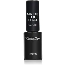 Pierre René Nails Hybrid Gel-Decklack für einen matten Look 6 ml