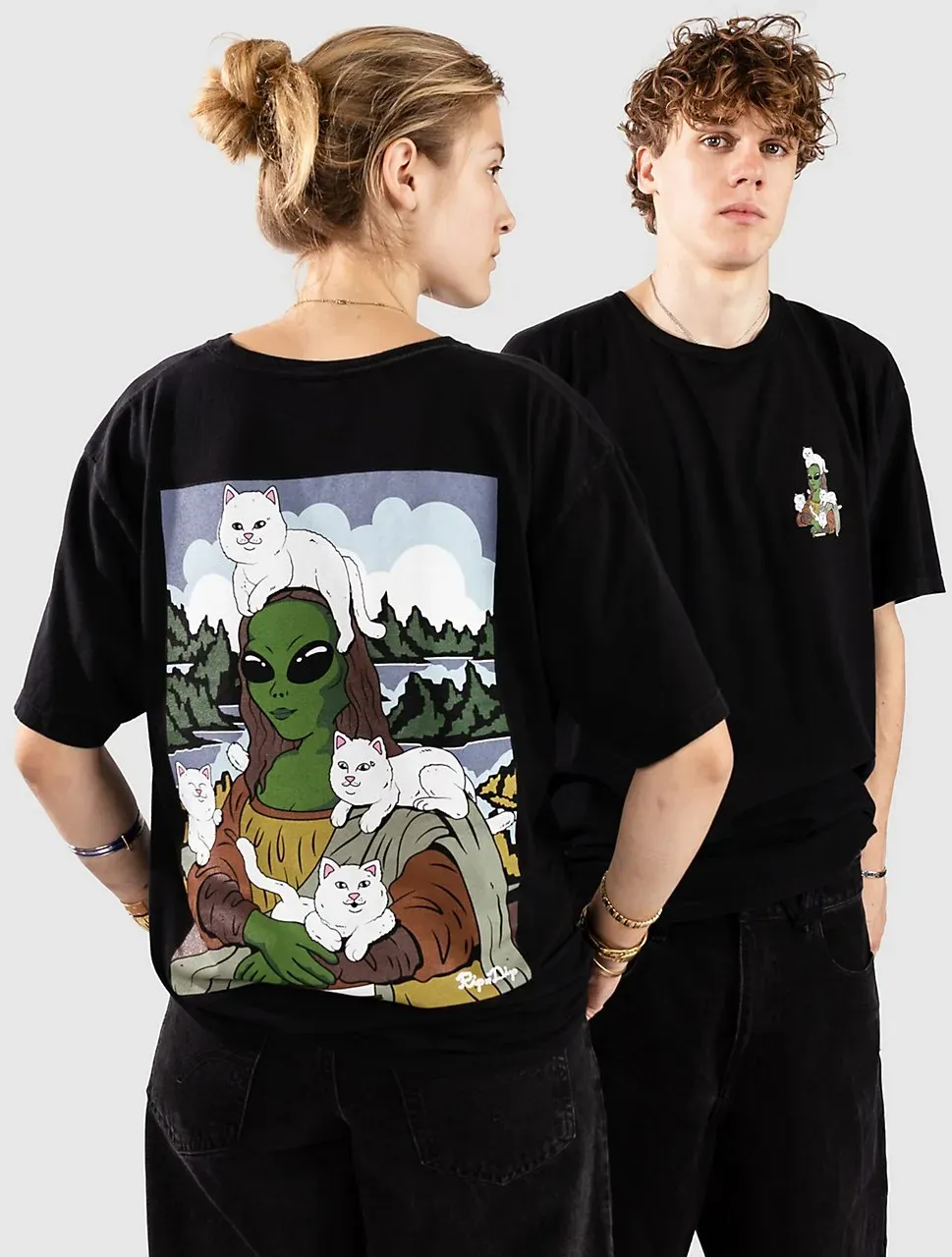 RIPNDIP Herre All Along T-Shirt black Gr. S