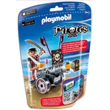 Playmobil Pirates Schwarze App-Kanone mit Seeräuber (6165)