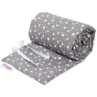 Babybay Nestchen Stoff Grau Taupe