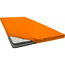 bellana Spannbettlaken Jersey-Elasthan 90 x 200 - 140 x 200 - 180 x 200 cm orange