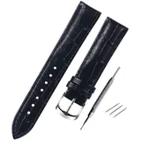 TikTako Dornschließe Uhrenarmband-Lederarmbänder Uhrenarmbänder 12 / 20mm Uhren Zubehör Männer Gürtel Band