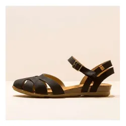 El Naturalista für Damen. 252071101005_001 Pleasant Schwarz Stella schwarz Ledersandalen Pleasant Schwarz Stella schwarz (37), Wohnung, 1 bi
