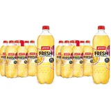 granini FRESH Maracuja (6 x 0,75l), Maracuja-Erfrischungsgetränk, mit Kohlensäure, echte Früchte, wenig Kalorien, ohne Süßungsmittel, vegan (Packung mit 2)