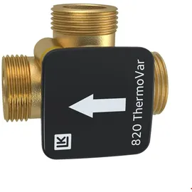 LK ARMATUR LK 820 ThermoVar 61 °C 12 Kvs Innengew Rp 11/4 Zoll