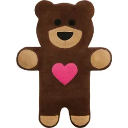 Leschi Wärmekissen »Der Bär Teddy«, Schokolade mit Herz