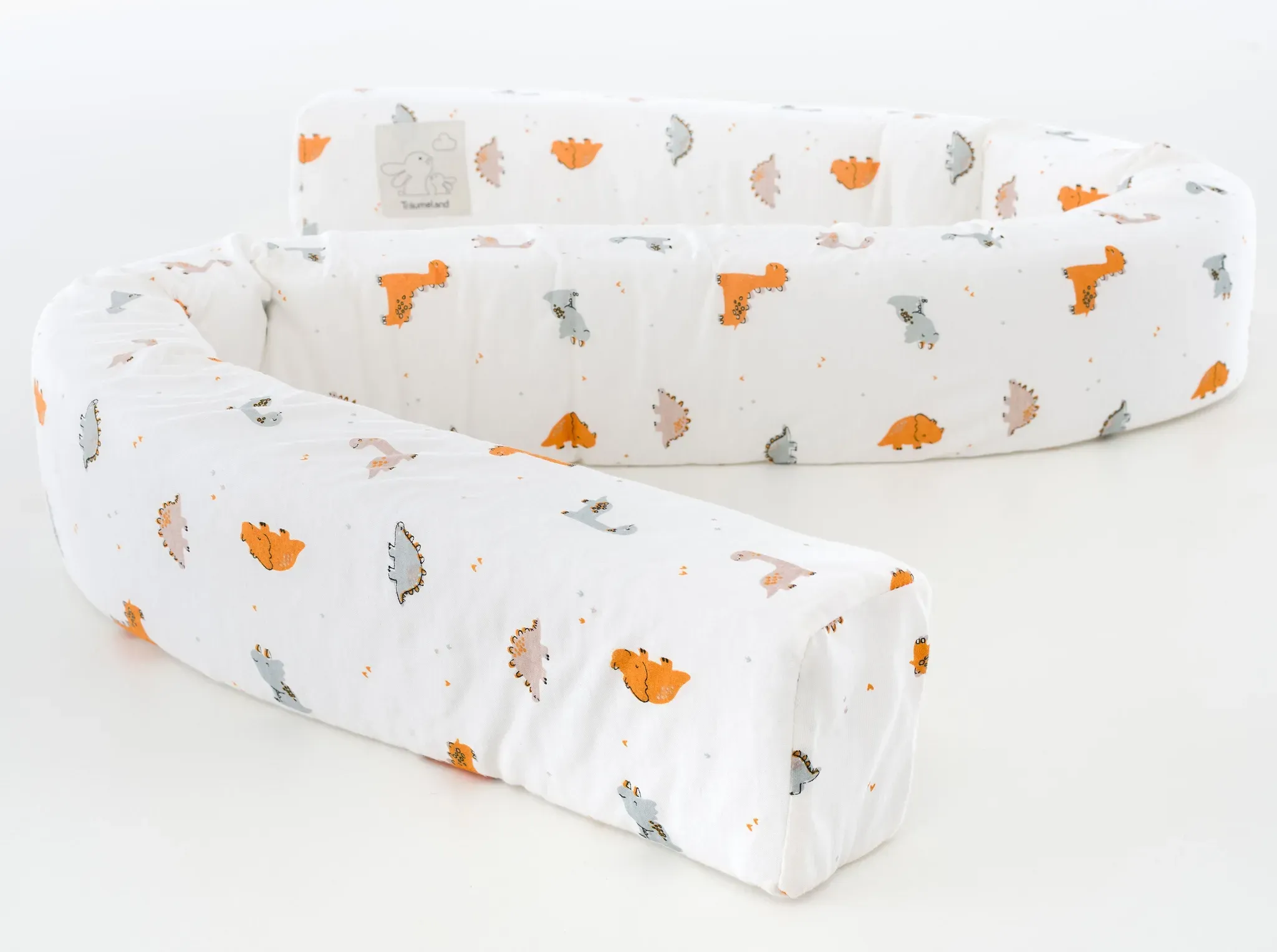 Bettrolle TRÄUMELAND, beige (creme), B:12cm H:12cm L:200cm, Bezug: 100% Baumwolle. Füllung: 100% Polyester, Bettwarenzubehör